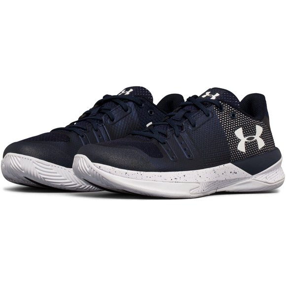 Under Armour Shoes - Under Armour Block City Volleyball Shoe Navy White Size 8